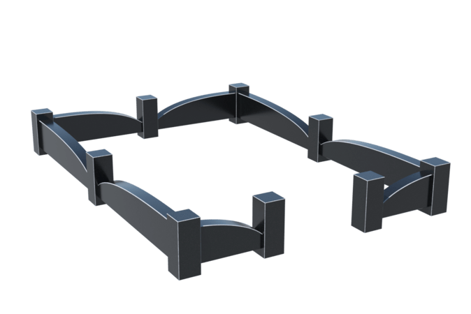 Цоколи на могилу в Балаково | Цоколь на могилу №0038