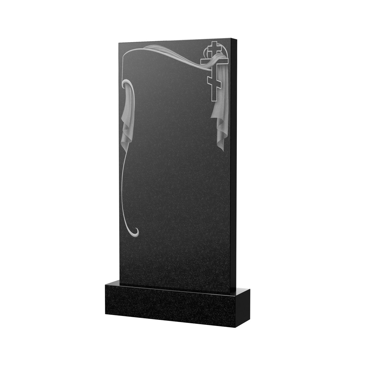 Художественное оформление памятника в Балаково | Художественное оформление на гранитную стелу, рисунок ВХО-051