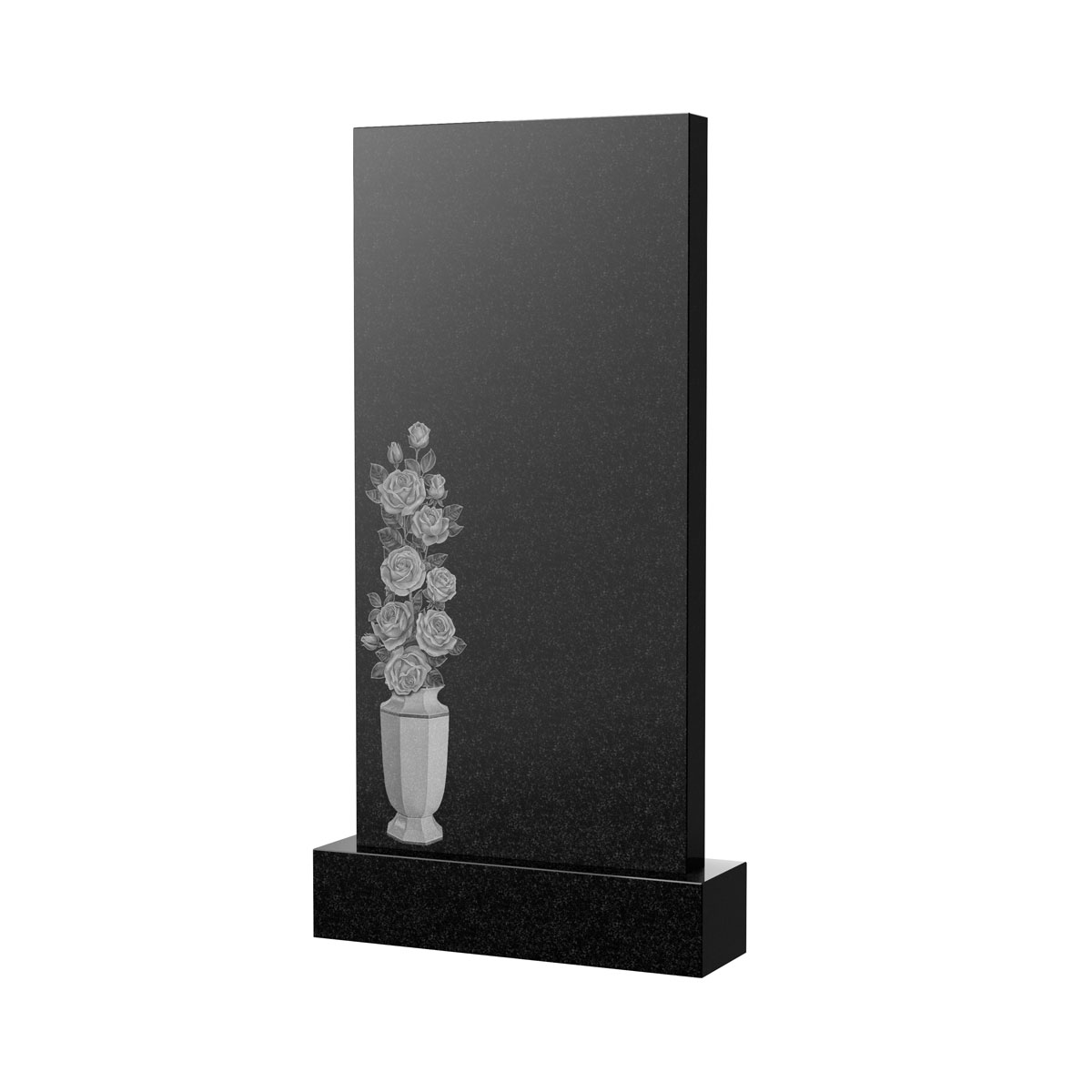 Художественное оформление памятника в Балаково | Художественное оформление на гранитную стелу, рисунок ВХО-058