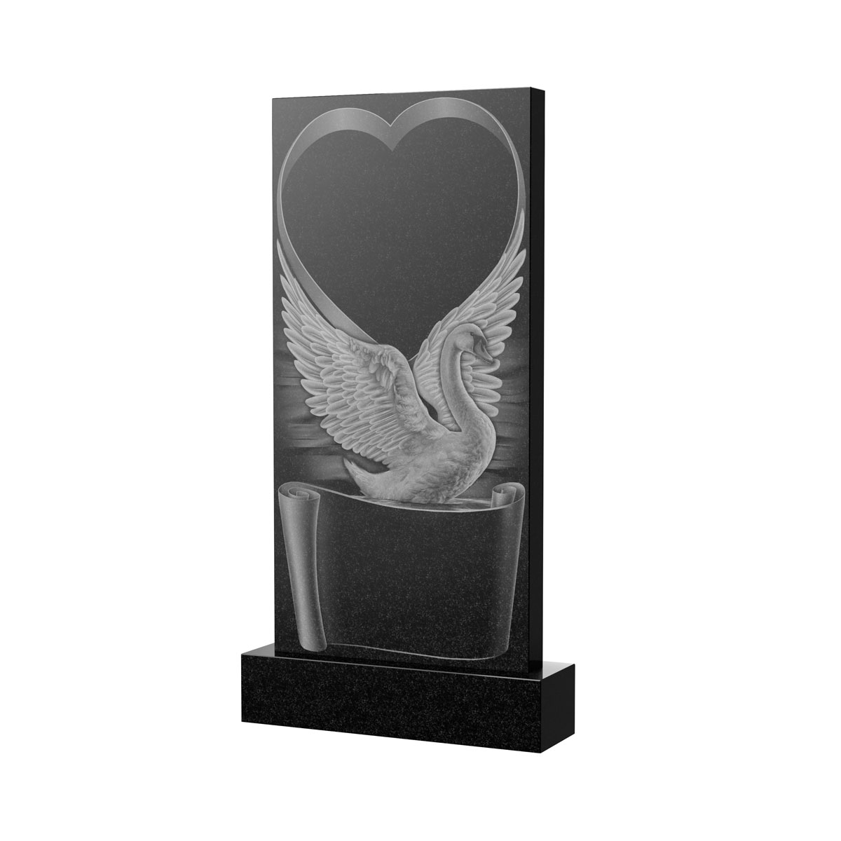 Художественное оформление памятника в Балаково | Художественное оформление на гранитную стелу, рисунок ВХО-034