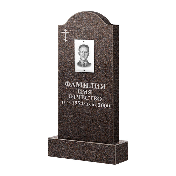 Памятники из цветного гранита в Балаково | Памятник из гранита Карел Brown ФГЦ-012