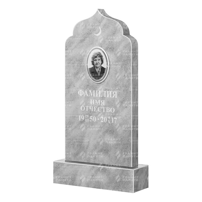 Бюджетные памятники в Балаково | Мраморный памятник ФМ-037