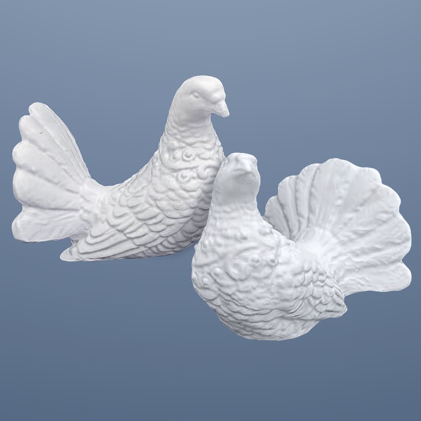 Скульптуры из искусственного мрамора в Балаково | Голубь пара