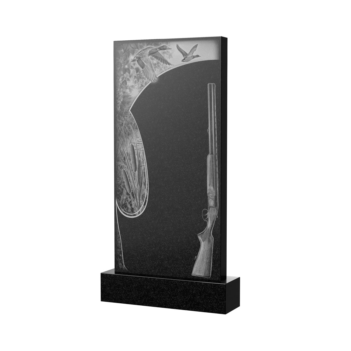 Художественное оформление памятника в Балаково | Художественное оформление на гранитную стелу, рисунок ВХО-052