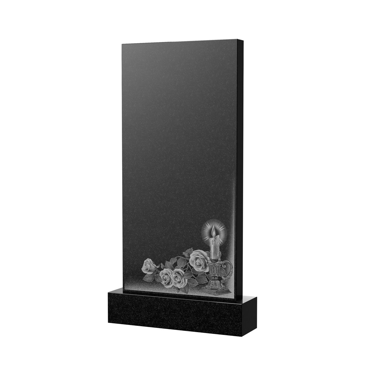 Художественное оформление памятника в Балаково | Художественное оформление на гранитную стелу, рисунок ВХО-050