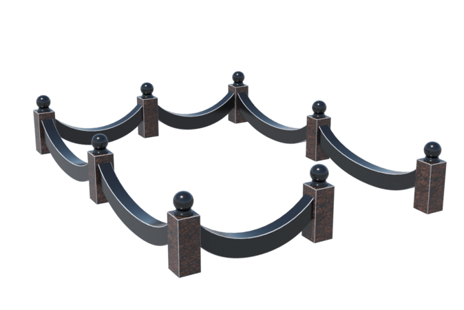 Цоколи на могилу в Балаково | Цоколь на могилу №0026