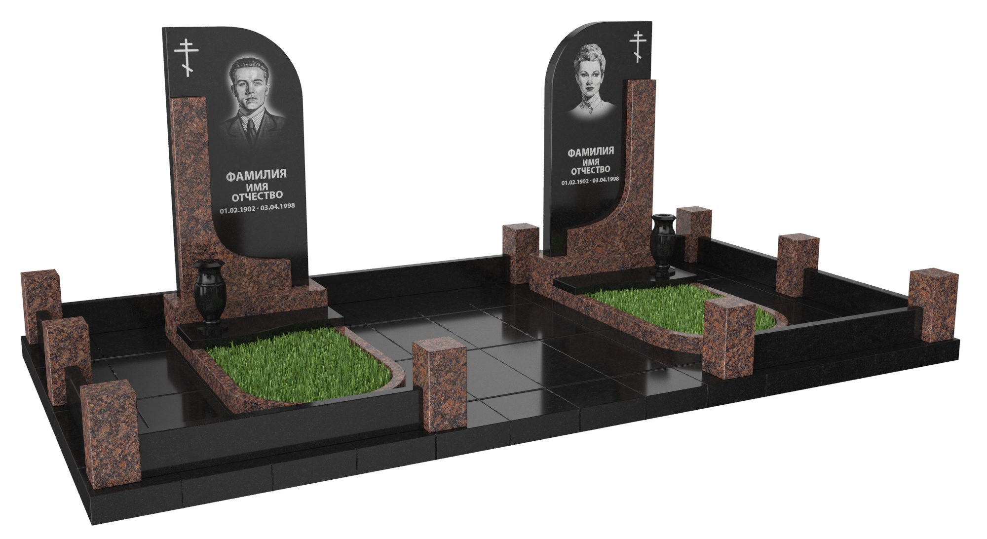 Двойные мемориальные комплексы в Балаково | Мемориальный комплекс №22