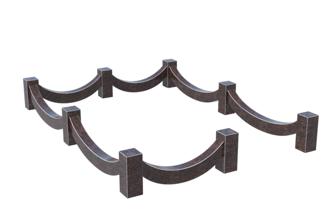 Цоколи на могилу в Балаково | Цоколь на могилу №0025