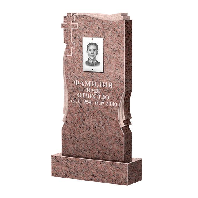 Гранитные памятники в Балаково | Памятник из гранита Розалия Pink ФГЦ-185