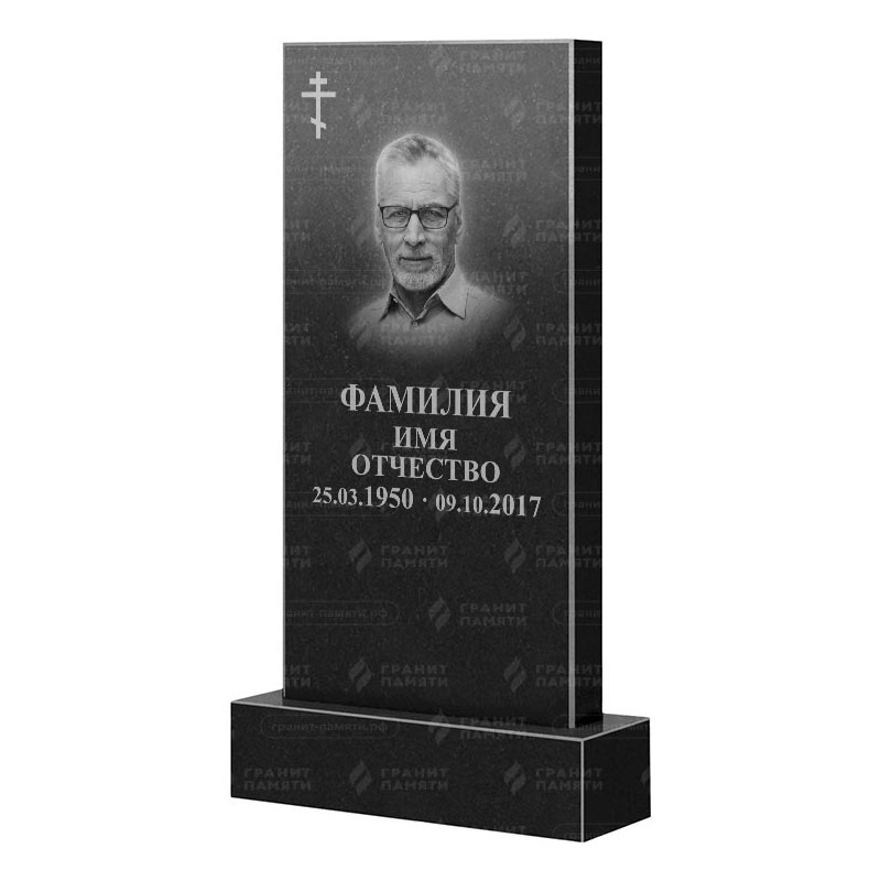 Памятники из гранита классические в Балаково | Гранитный памятник Прямой