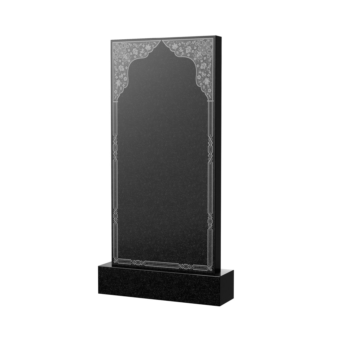 Художественное оформление памятника в Балаково | Художественное оформление на гранитную стелу, рисунок ВХО-042