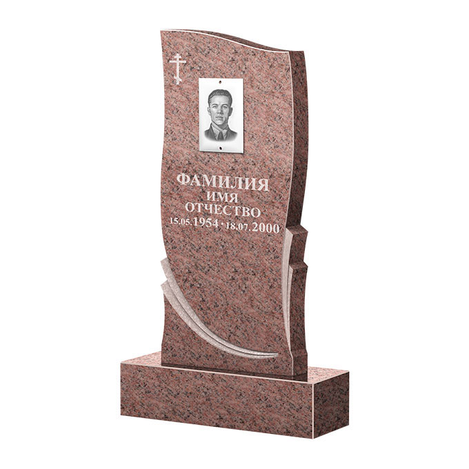 Гранитные памятники в Балаково | Памятник из гранита Розалия Pink ФГЦ-044