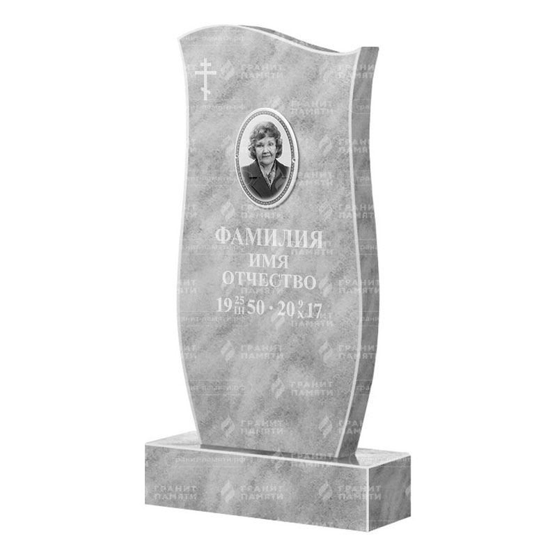Бюджетные памятники в Балаково | Мраморный памятник ФМ-033