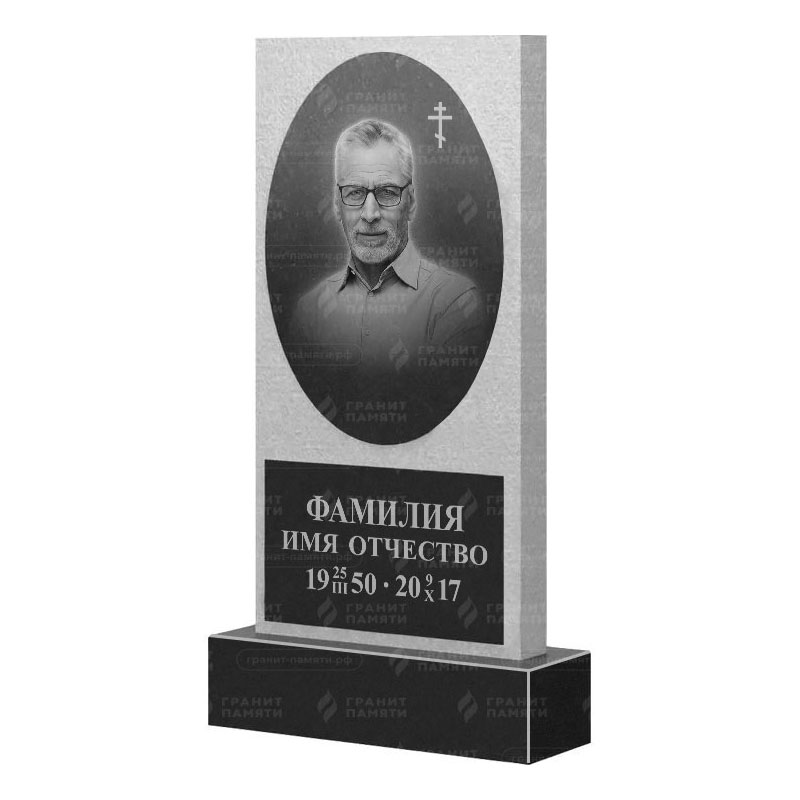 Памятники из гранита вертикальные в Балаково | Гранитный памятник ФГ-166