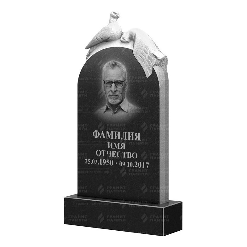 Памятники из гранита с птицами в Балаково | Гранитный памятник ФГ-109