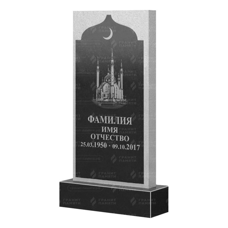 Мусульманские памятники на могилу в Балаково | Гранитный памятник ФГ-167