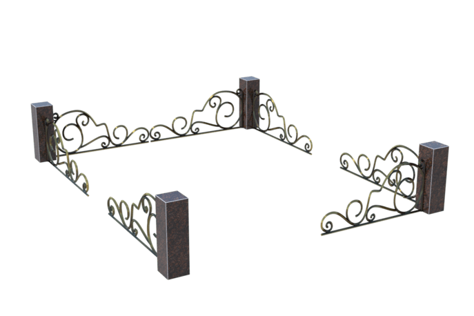 Цоколи на могилу в Балаково | Цоколь на могилу №0050