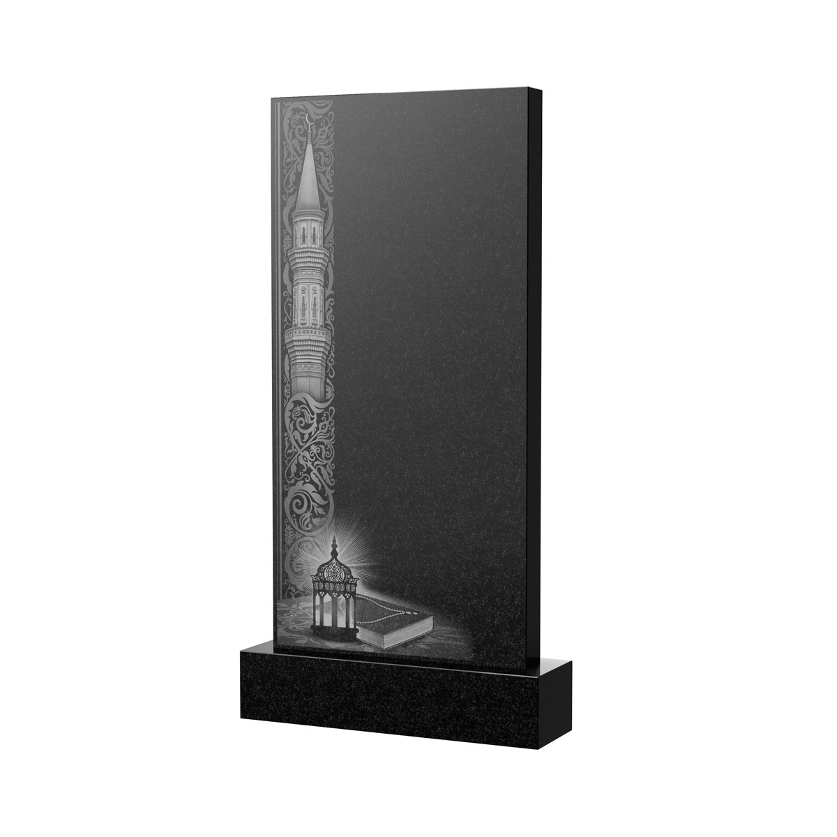 Художественное оформление памятника в Балаково | Художественное оформление на гранитную стелу, рисунок ВХО-038