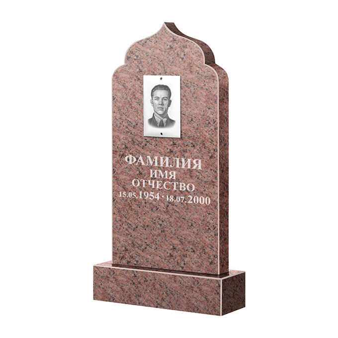 Гранитные памятники в Балаково | Памятник из гранита Розалия Pink ФГЦ-037