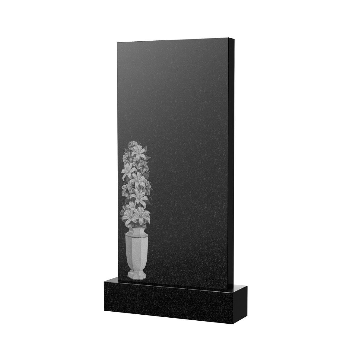 Художественное оформление памятника в Балаково | Художественное оформление на гранитную стелу, рисунок ВХО-057