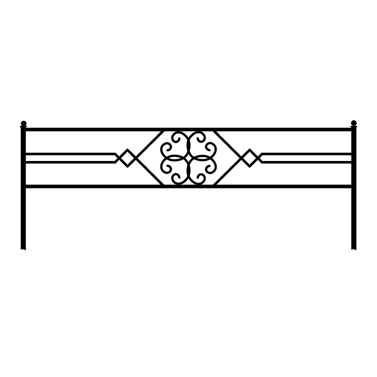 Кованые изделия в Балаково | Кованая оградка ОГ.003