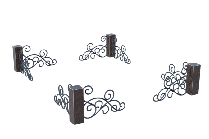 Цоколи на могилу в Балаково | Цоколь на могилу №0048